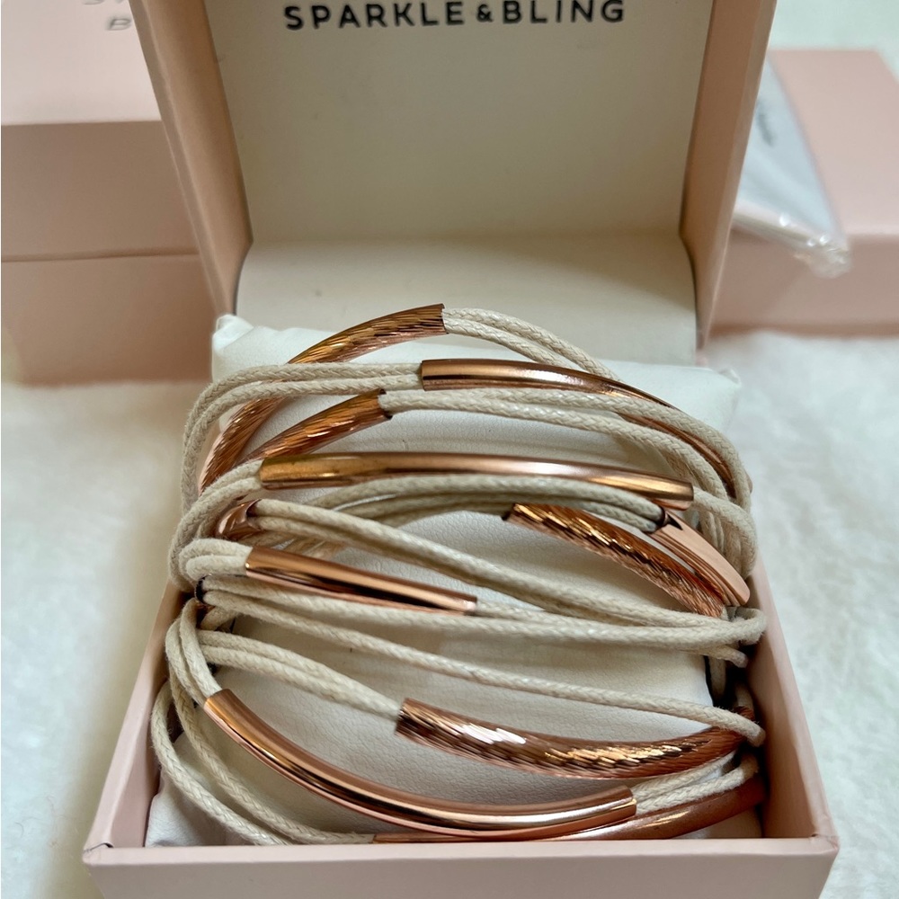 ✅NEW “Sparkle & Bling” Adjustable Bracelet